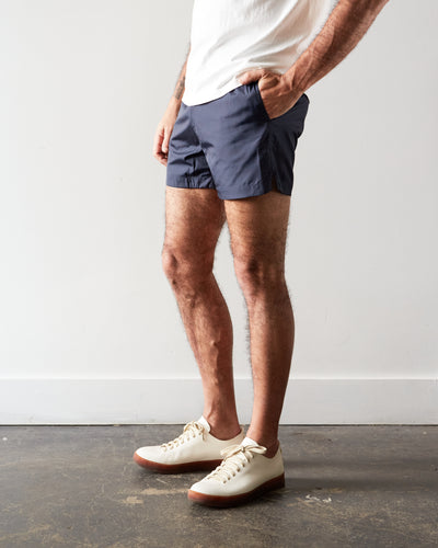 La Paz Morais Swim Shorts, Dark Navy/Ecru Whale