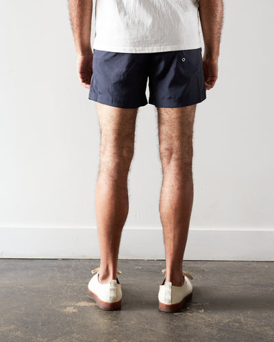 La Paz Morais Swim Shorts, Dark Navy/Ecru Whale