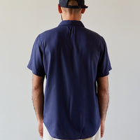 La Paz Silveira Panama Shirt, Navy