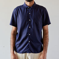 La Paz Silveira Panama Shirt, Navy