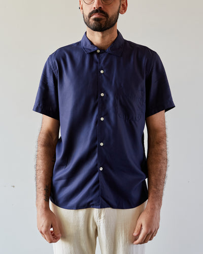 La Paz Silveira Panama Shirt, Navy