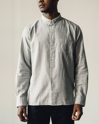 La Paz Branco Shirt, Olive Stripe