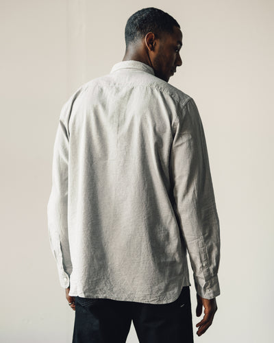 La Paz Branco Shirt, Olive Stripe
