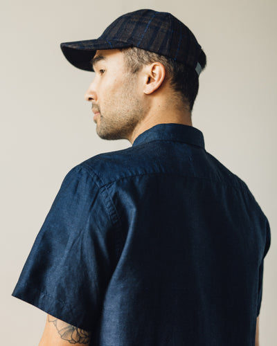 La Paz Castro Shirt, Navy Linen