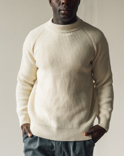 La Paz Prata Mock Sweater, Ecru