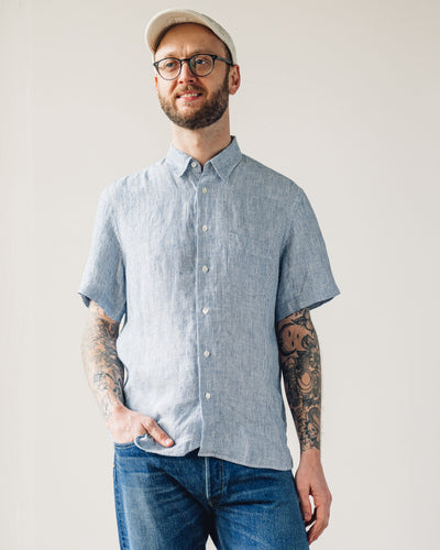 La Paz Ribeiro Shirt, Blue Stripes