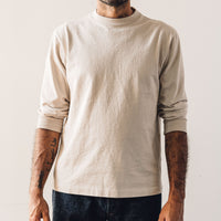 Lady White L/S Rugby Tee, Natural