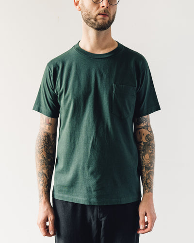 Lady White Balta Pocket Tee, Hunter Green