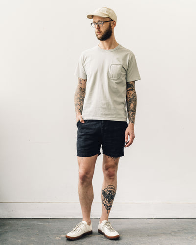 Lady White Clark Pocket Tee, Stone Grey