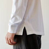 Lady White Boxy L/S T-Shirt, White