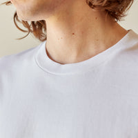 Lady White Boxy L/S T-Shirt, White