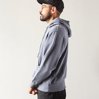 Lady White Classic Fit Hoodie, Faded Blue