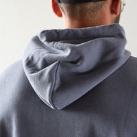 Lady White Classic Fit Hoodie, Faded Blue