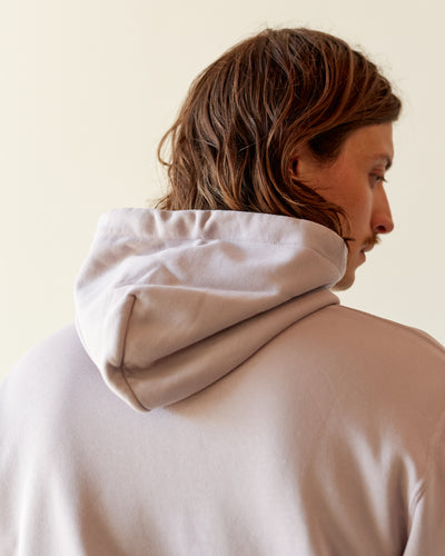 Lady White Classic Fit Hoodie, Greyish Mauve