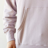 Lady White Classic Fit Hoodie, Greyish Mauve