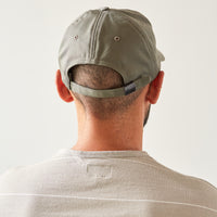 Lady White Cotton Twill Cap, Mineral Grey