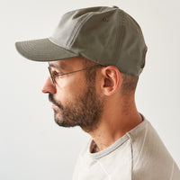 Lady White Cotton Twill Cap, Mineral Grey