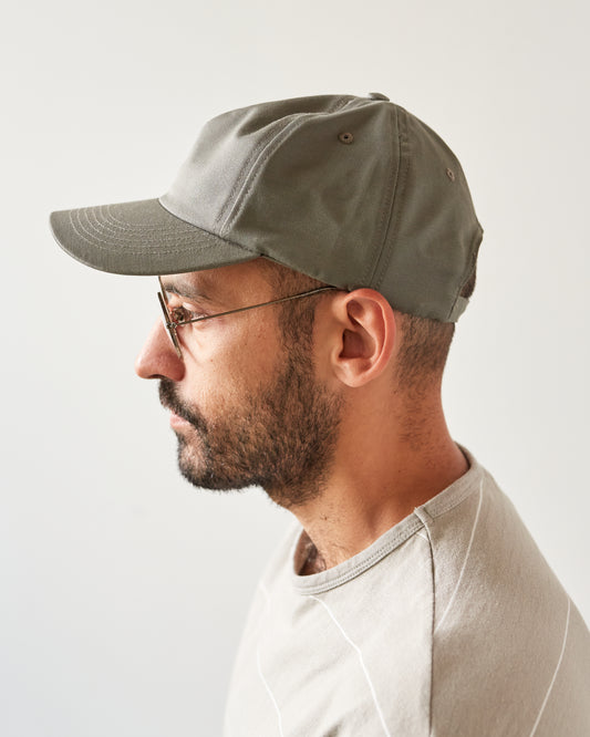 Lady White Cotton Twill Cap, Mineral Grey