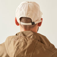 Lady White Cotton Twill Cap, Natural