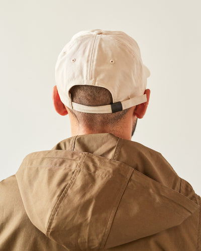 Lady White Cotton Twill Cap, Natural