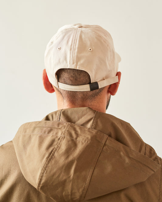 Lady White Cotton Twill Cap, Natural