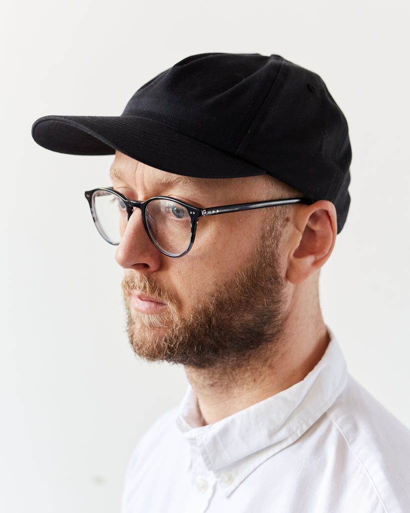 Garment Washed Unstructured Twill White Cap w/Piper Cub Logo