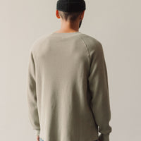 Lady White Cropped Raglan Thermal, Taupe Fog