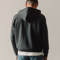 Lady White Heavy Zip Up Sweatshirt, Charcoal