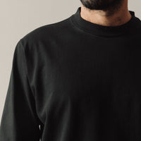 Lady White L/S Rugby T-Shirt, Black
