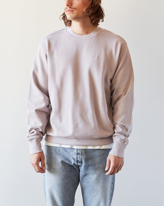 Lady White Relaxed Sweatshirt, Greyish Mauve