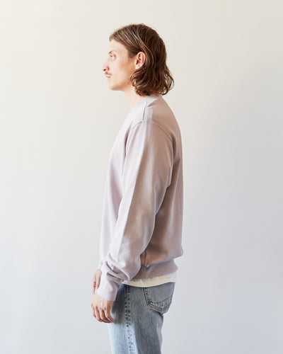 Lady White Relaxed Sweatshirt, Greyish Mauve