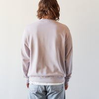 Lady White Relaxed Sweatshirt, Greyish Mauve