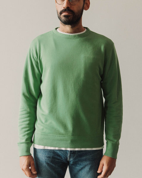 Lady White '44 Fleece Sweatshirt, Faded Green | Glasswing