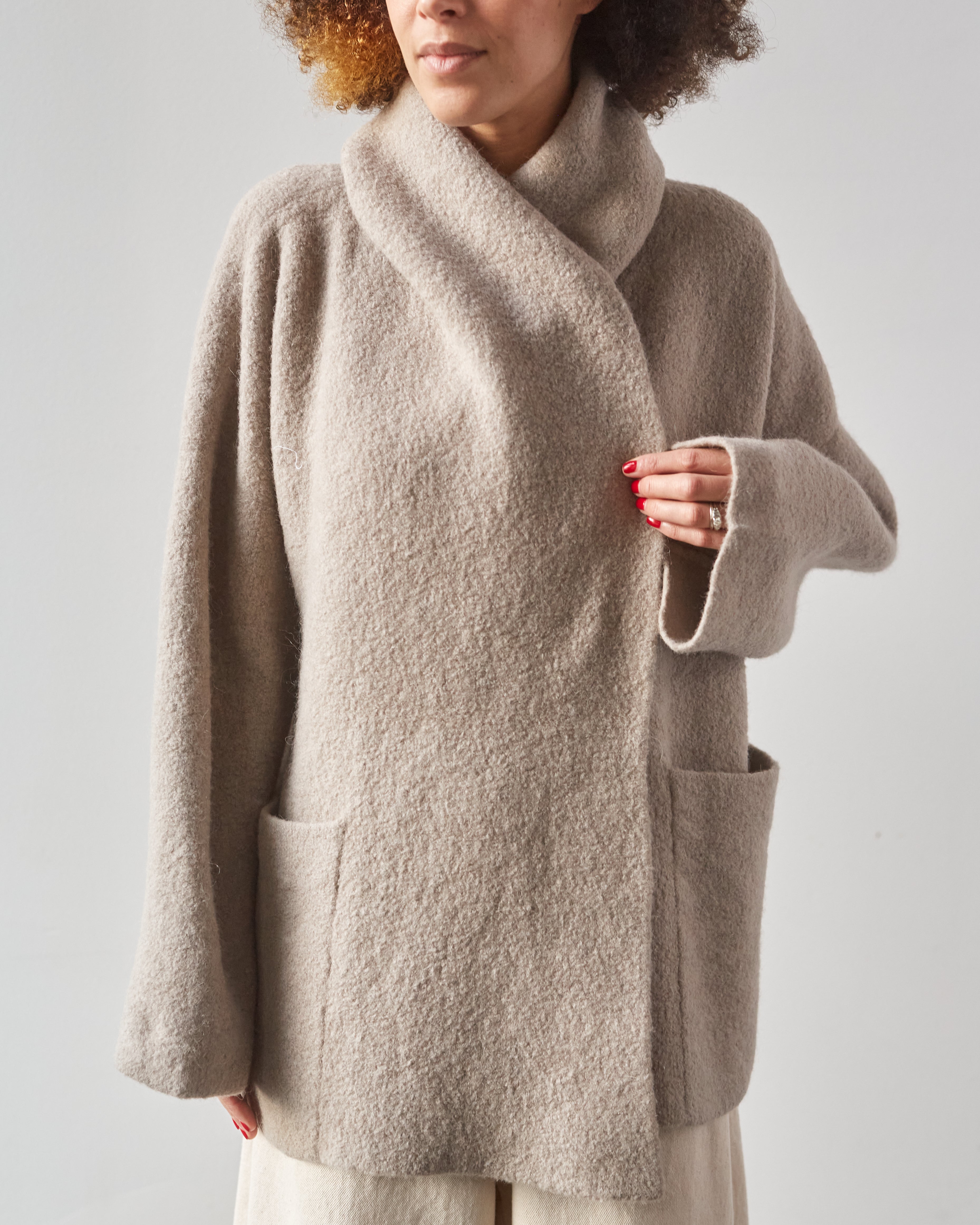 Lauren Manoogian Double Face Coat, Clay – Glasswing