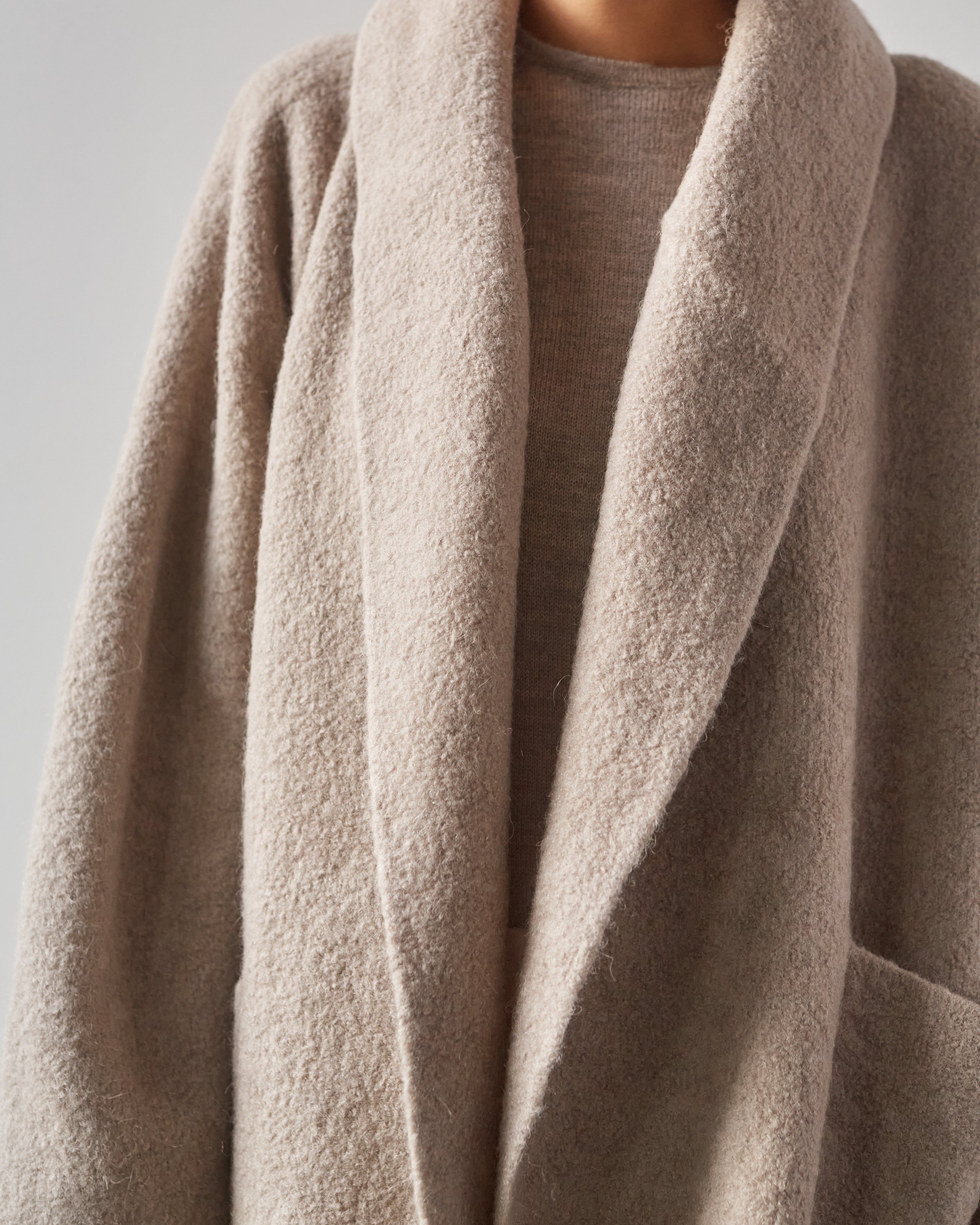 Lauren Manoogian Double Face Coat, Clay – Glasswing