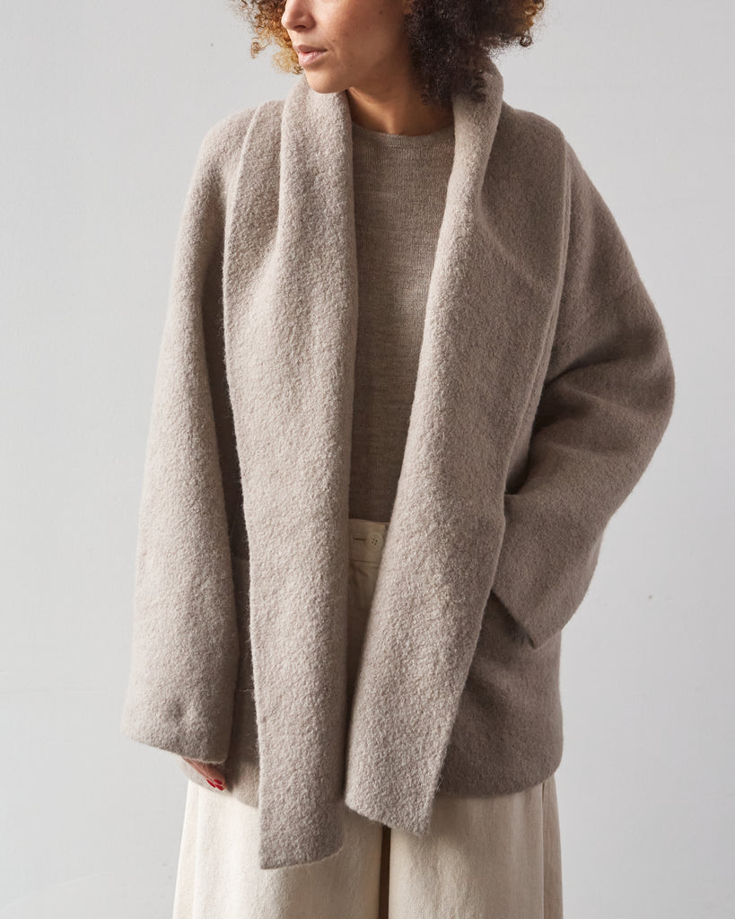 Lauren Manoogian Double Face Coat, Clay | Glasswing