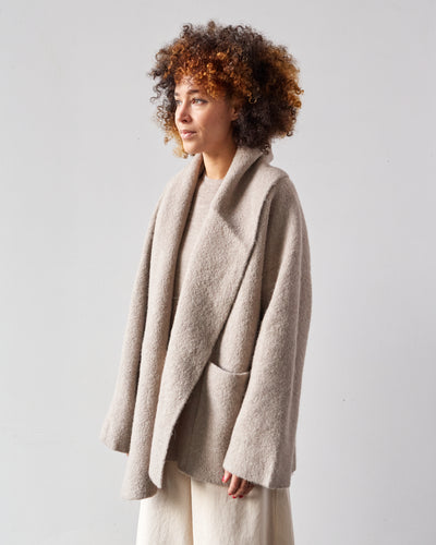 Lauren Manoogian Double Face Coat, Clay