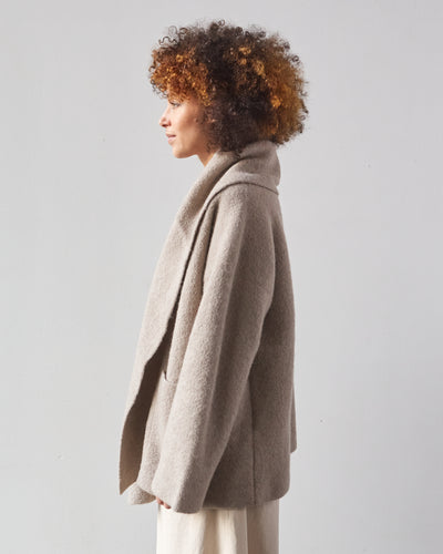 Lauren Manoogian Double Face Coat, Clay