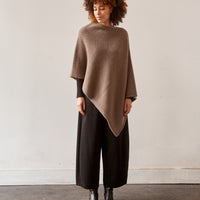 Lauren Manoogian Fold Poncho, Umber