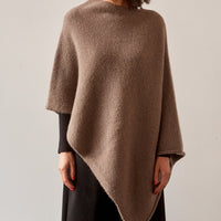 Lauren Manoogian Fold Poncho, Umber