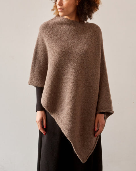 Lauren Manoogian Fold Poncho, Umber – Glasswing