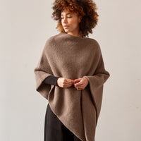 Lauren Manoogian Fold Poncho, Umber