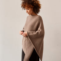 Lauren Manoogian Fold Poncho, Umber