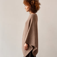 Lauren Manoogian Fold Poncho, Umber