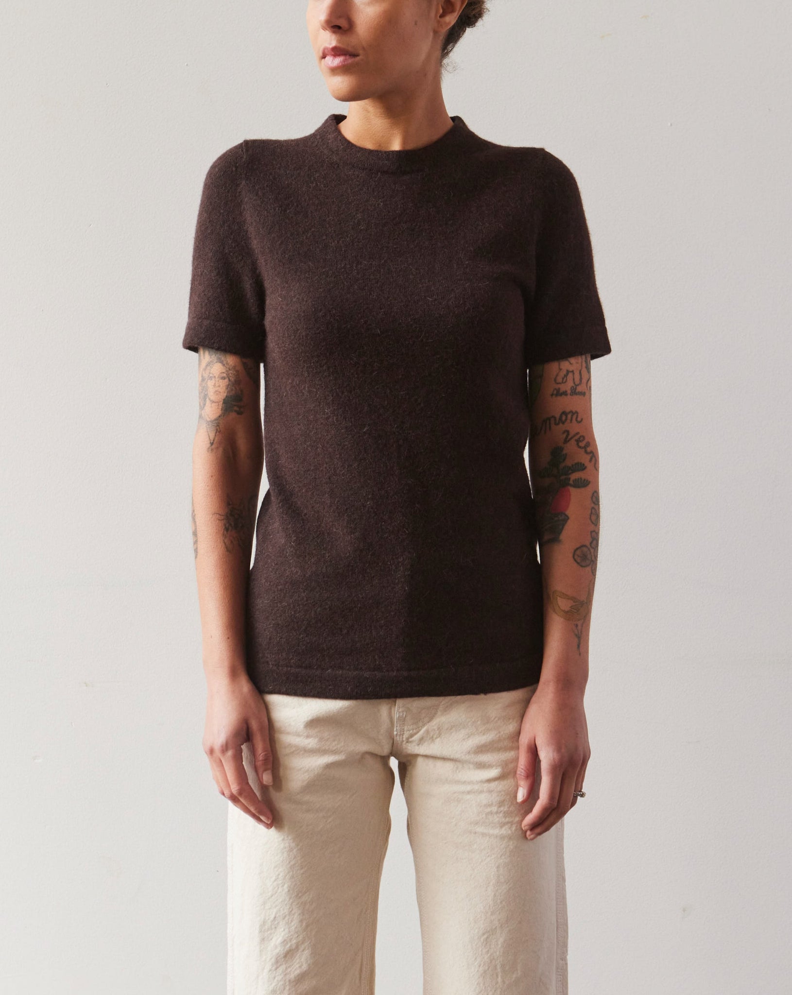 Lauren Manoogian S/S Crewneck, Soil | Glasswing