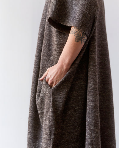 Lauren Manoogian Turtleneck Caftan, Blackened Flax