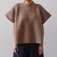 Lauren Manoogian Waffle Poncho, Cork
