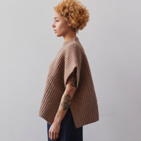 Lauren Manoogian Waffle Poncho, Cork