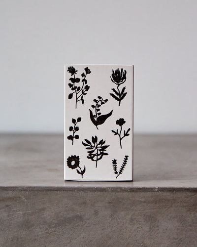 Leif Candle Matches, Botanical Print