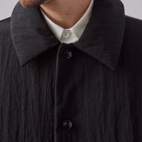 MAN-TLE R0D3 Nylon Shirt, Black